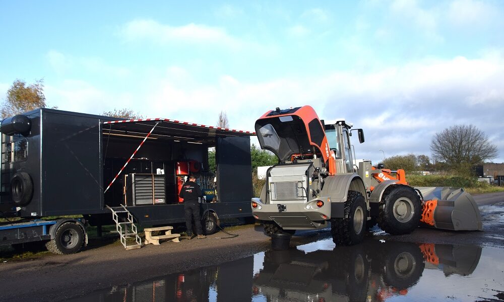 Un camion-atelier mobile unique chez Nijssen wielladers